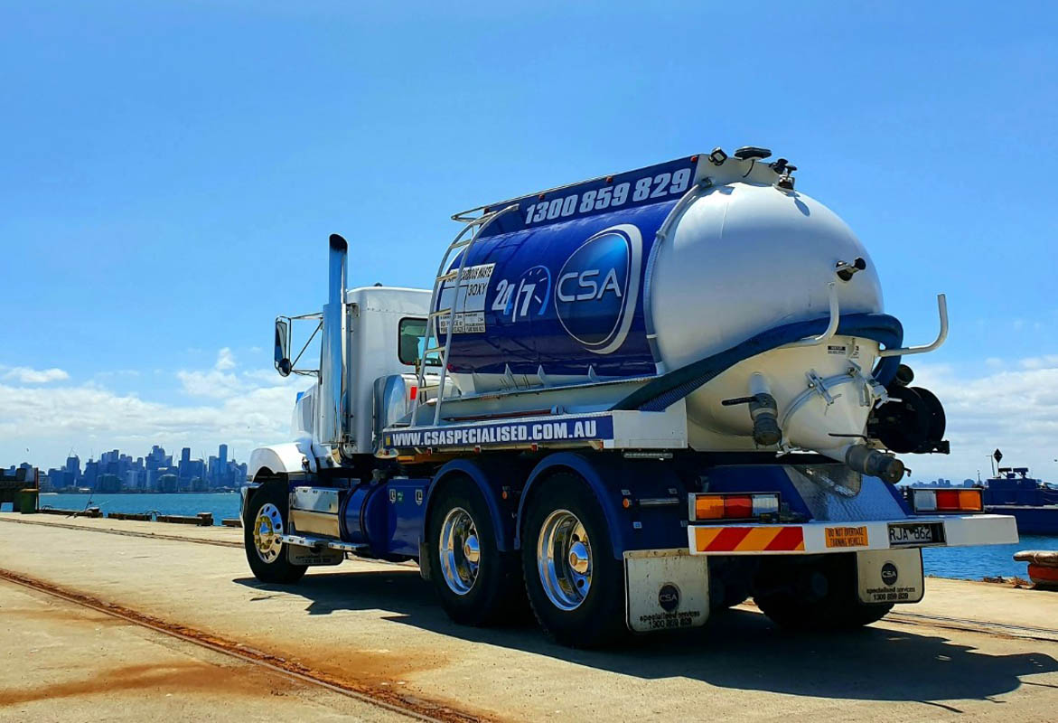 Educting Truck for Septic Tank Cleaning